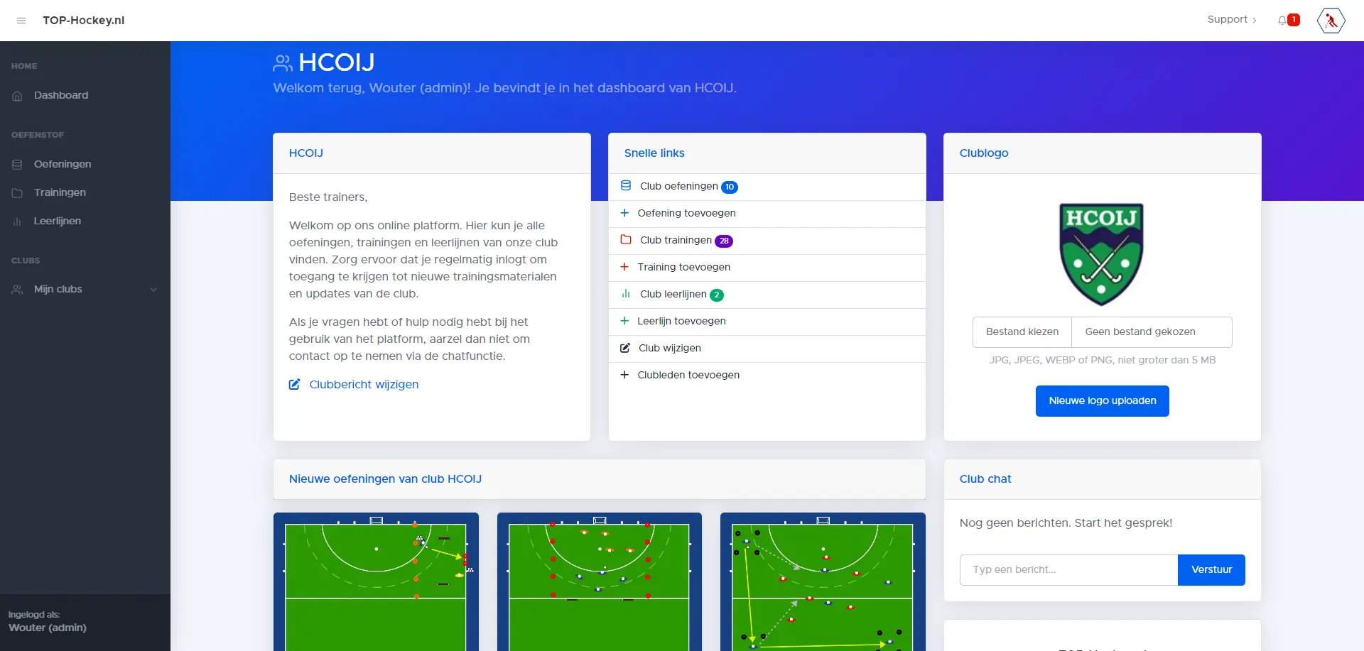 TOP-Hockey.nl club platform